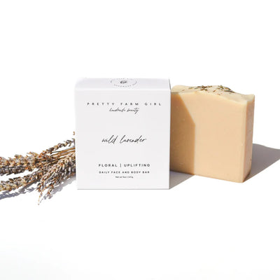 Wild Lavender | Tallow and Goat Milk Soap Bar