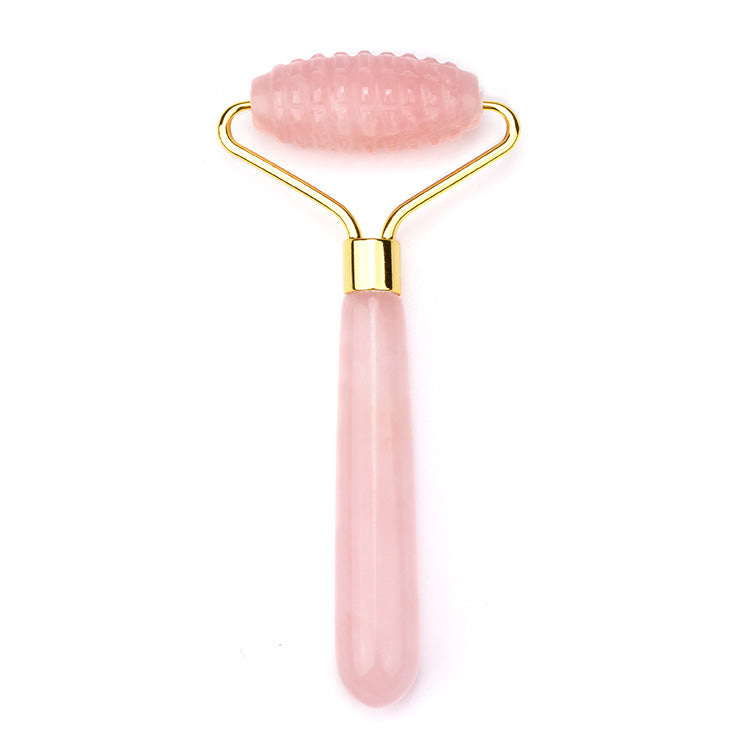 Rose Quartz Spike Roller