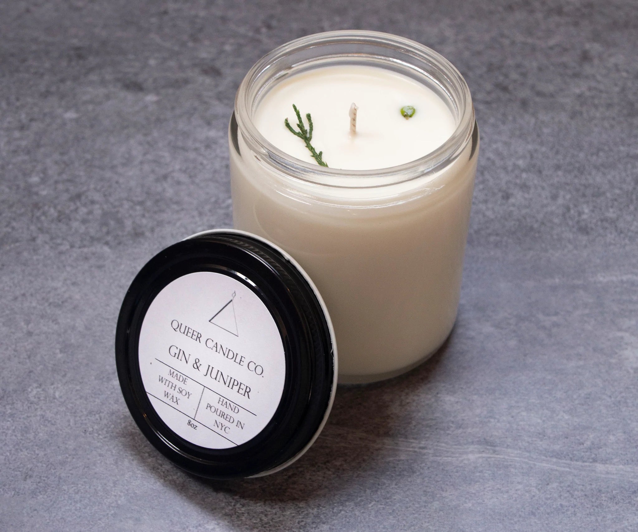 Gin & Juniper Scented | Soy Candle
