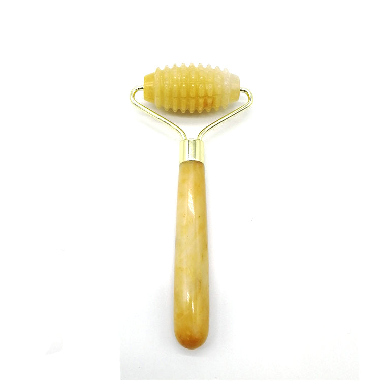 Luxury Yellow Jade Spiked Roller