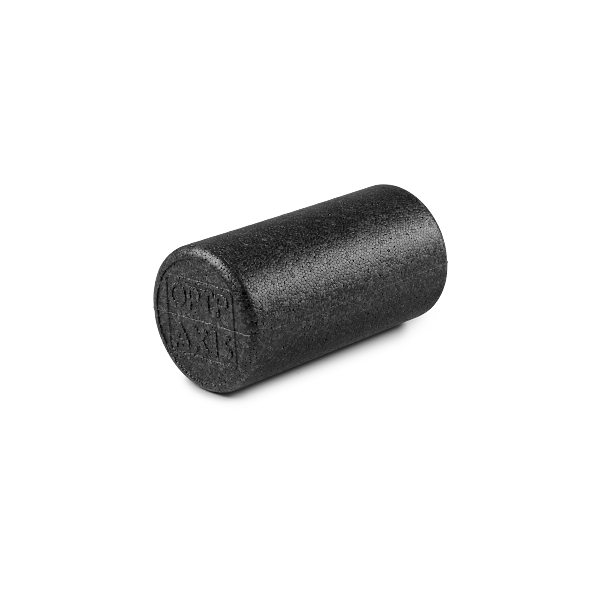 Black AXIS Firm Foam Roller 12''