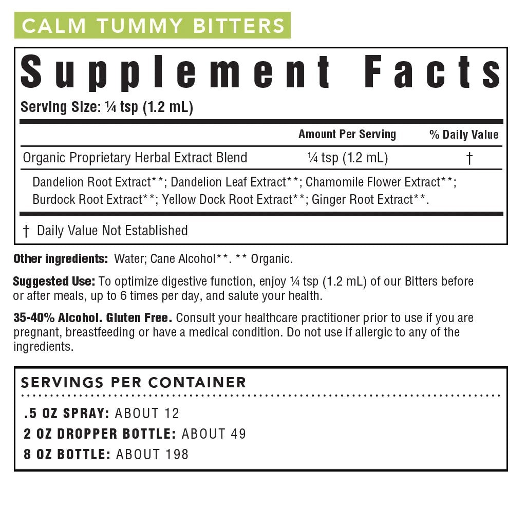 Calm Tummy Bitters