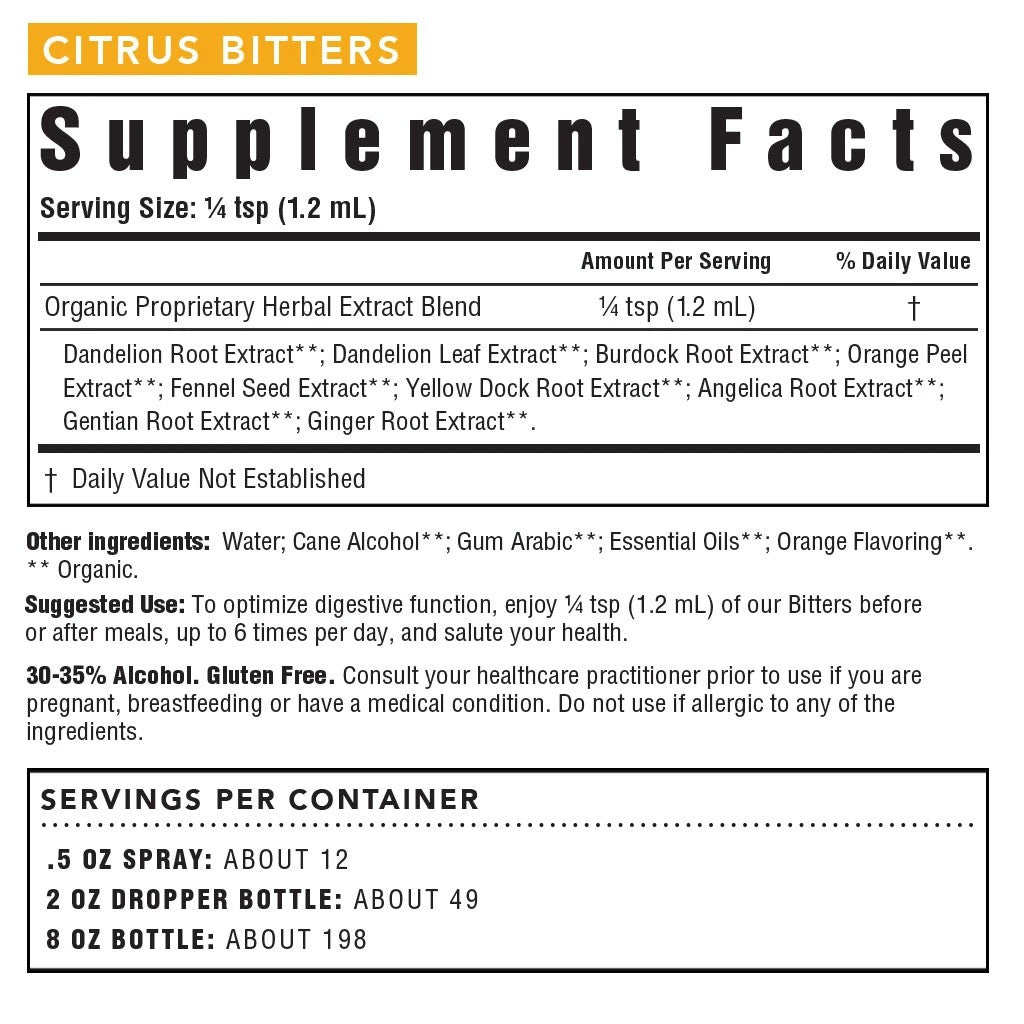 Citrus Digestive Bitters
