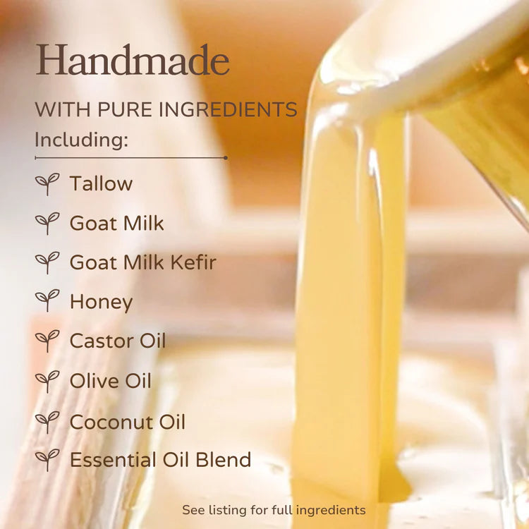 Citrus + Cedarwood | Tallow and Goat Milk Soap Bar