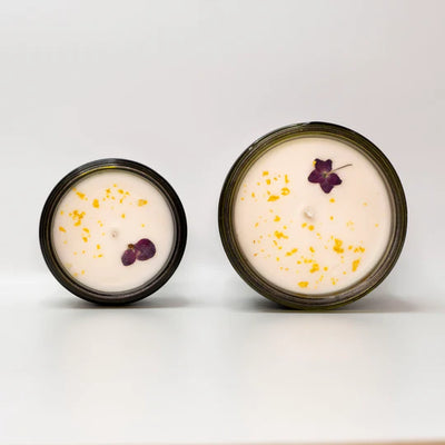 Palm & Bergamot Scented | Soy Candle