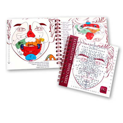 Facial Reflexology Diagrams - Minibook