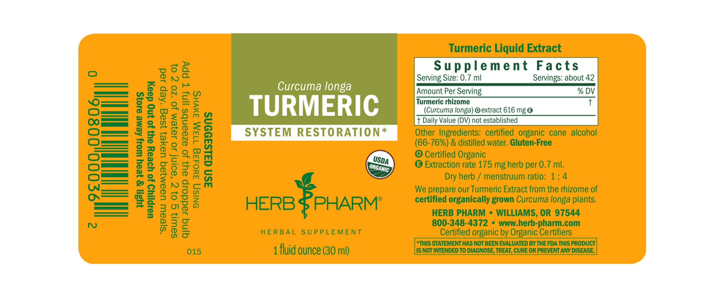 Herb Pharm - Tumeric