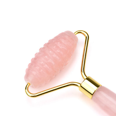 Rose Quartz Spike Roller